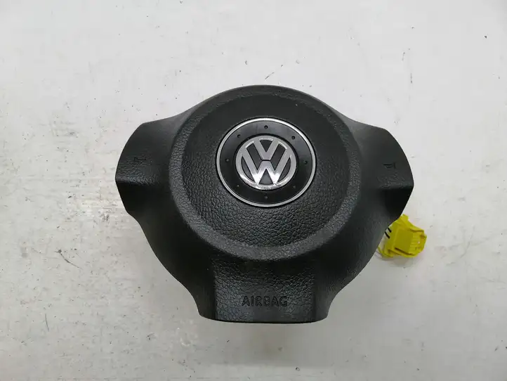 Volkswagen Golf Plus (2008 - 2014) 5K0880201P Подушка безопасности руля — фото 1