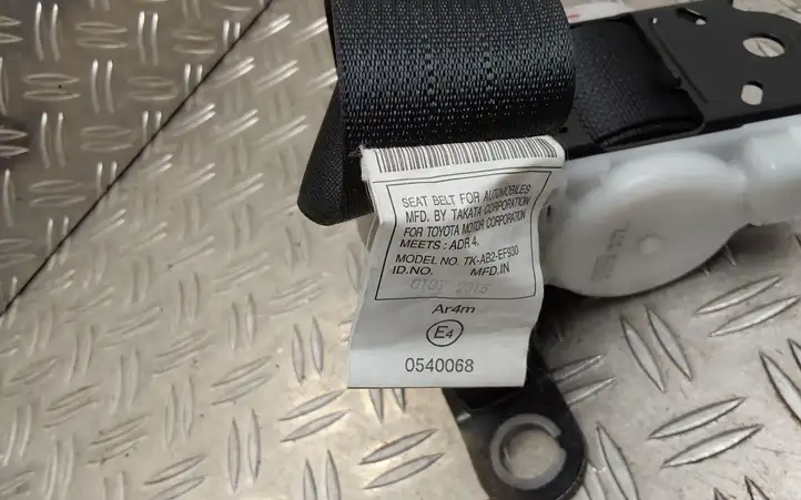 Toyota Prius+ (ZVW40) (2011 - 2018) Ремень безопасности 3-го ряда — фото 2