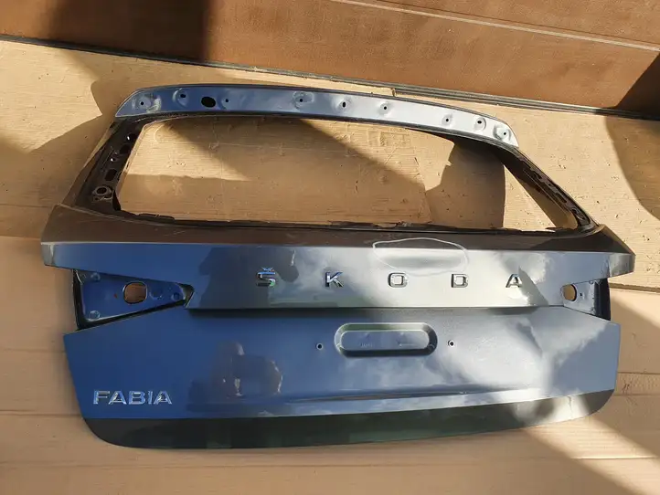 Skoda Fabia Mk4 (6VA) (2021 - ) 6VE827159 Крышка багажника — фото 20