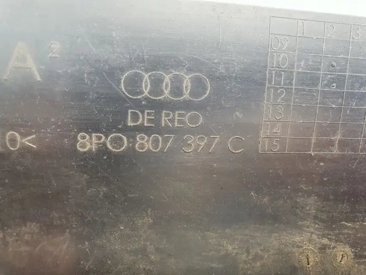 Audi A3/S3 8P (2008 - 2013) 8P0807521Q Нижняя часть переднего бампера — фото 7