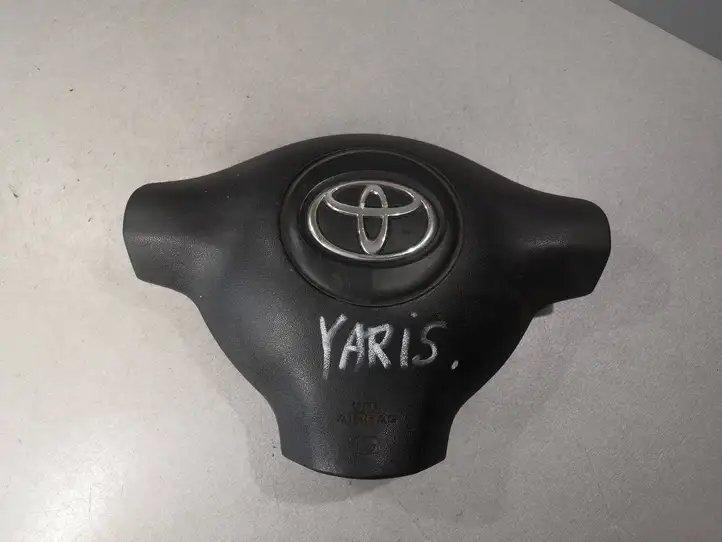Toyota Yaris (2005 - 2009) 451300W080 Подушка безопасности руля — фото 1