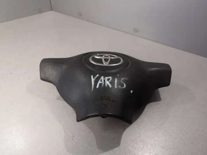 Toyota Yaris (2005 - 2009) 451300W080 Подушка безопасности руля — фото 5