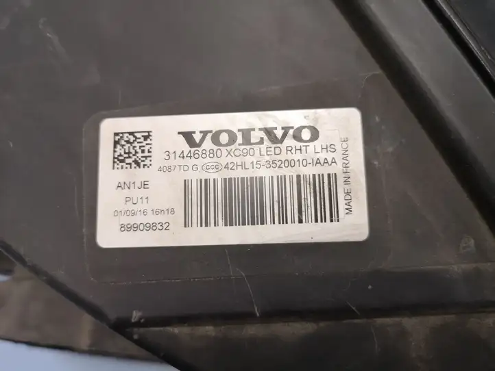 Volvo XC90 (2014 - 2019) 31446880 Передняя фара — фото 7