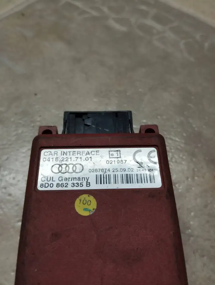 Audi A4 S4 B6 8E 8H (2000 - 2006) 8D0862335B Блок GSM — фото 4