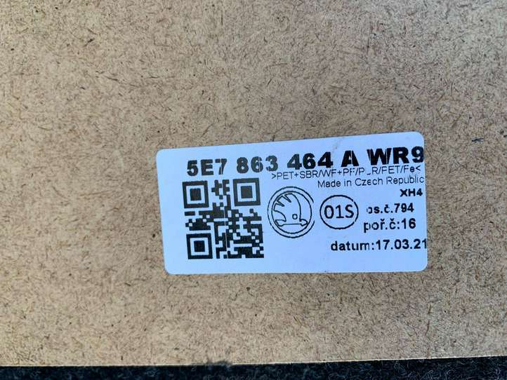 Skoda Octavia Mk4 (2019 - )  5E7863464A  Коврик багажника