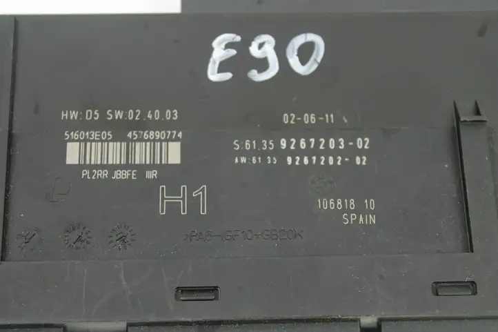 BMW 3 E90 E91 (2005 - 2012) 61359267203 Модуль комфорта — фото 2