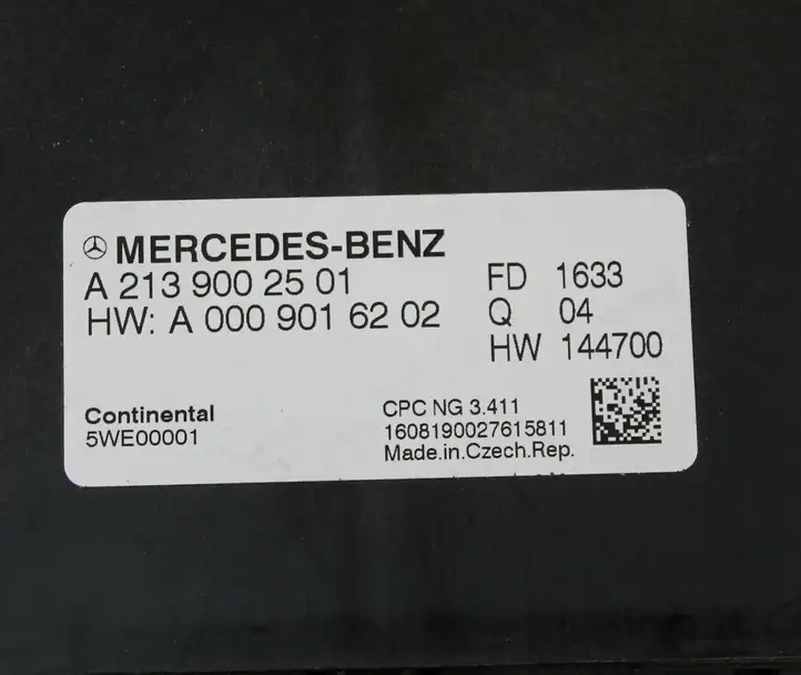 Mercedes-Benz E W213 (2016 - ) A2139002501 Блок управления АКПП — фото 2