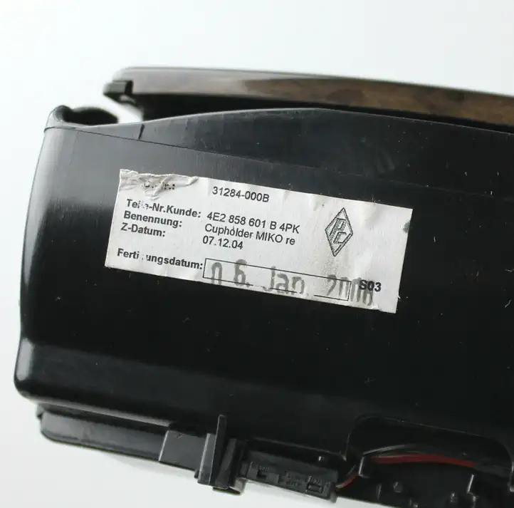 Audi A8 S8 D3 4E (2007 - 2010) 4E2858601B Вещевой ящик — фото 7