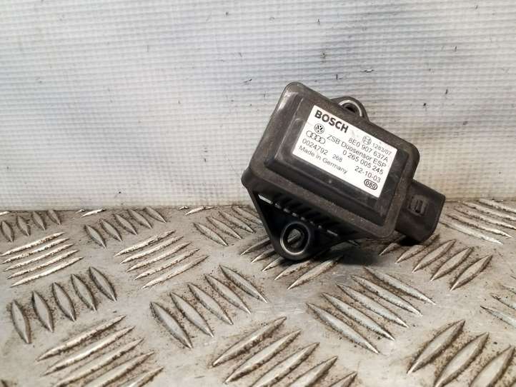 Audi A4 (2000 - 2006)  8E0907637A Датчик ESP (системы стабильности) (датчик курсовой устойчивости))