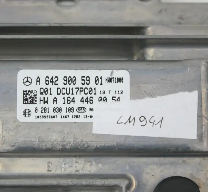 Mercedes-Benz ML W166 (2012 - 2017) A6429005901 Блок управления двигателем (ECU) — фото 2