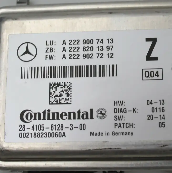Mercedes-Benz S W222 (2013 - ) A2229007413 Камера в лобовом стекле — фото 2