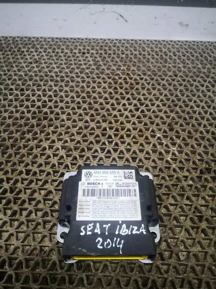 Seat Ibiza IV (6J,6P) (2008 - 2017) 6R0959655K Блок управления SRS — фото 6