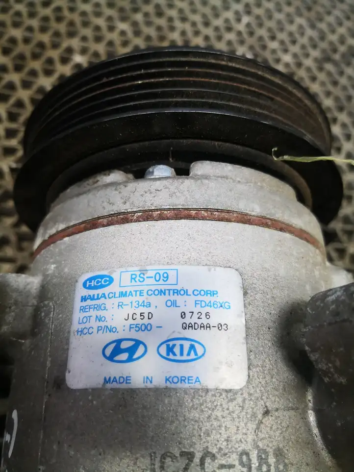 Hyundai i10 (2013 - 2016) F500QADAA03 Компрессор (насос) кондиционера воздуха — фото 2