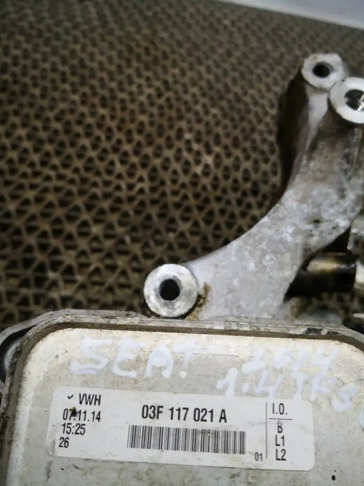 Seat Ibiza IV (6J,6P) (2008 - 2017) 03F117021A Кронштейн масляного фильтра — фото 2