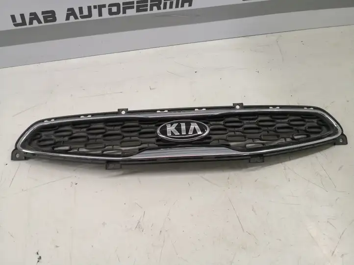 Kia Picanto (2011 - 2015) 863511Y500 Верхняя решетка радиатора — фото 1