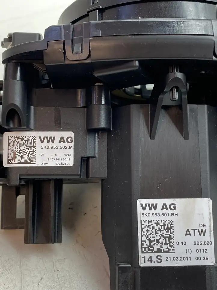 Volkswagen Touran II (2010 - 2016) 5K0953569AL Контактное кольцо SRS — фото 7