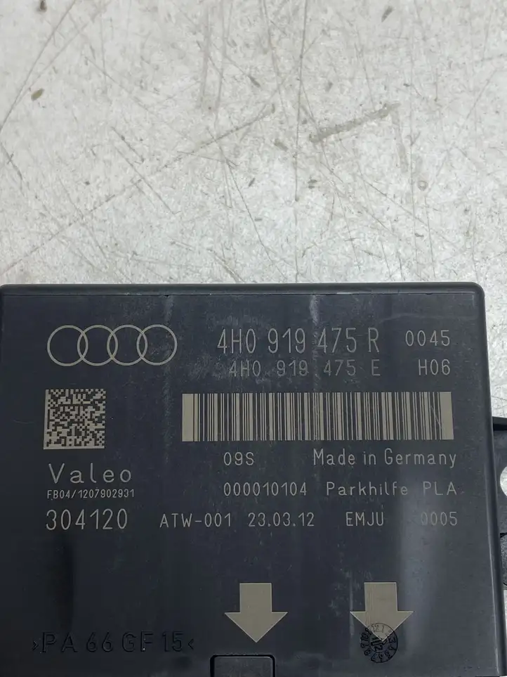 Audi A6 C7 (2011 - 2014) 4H0919475R Блок управления парктрониками — фото 4