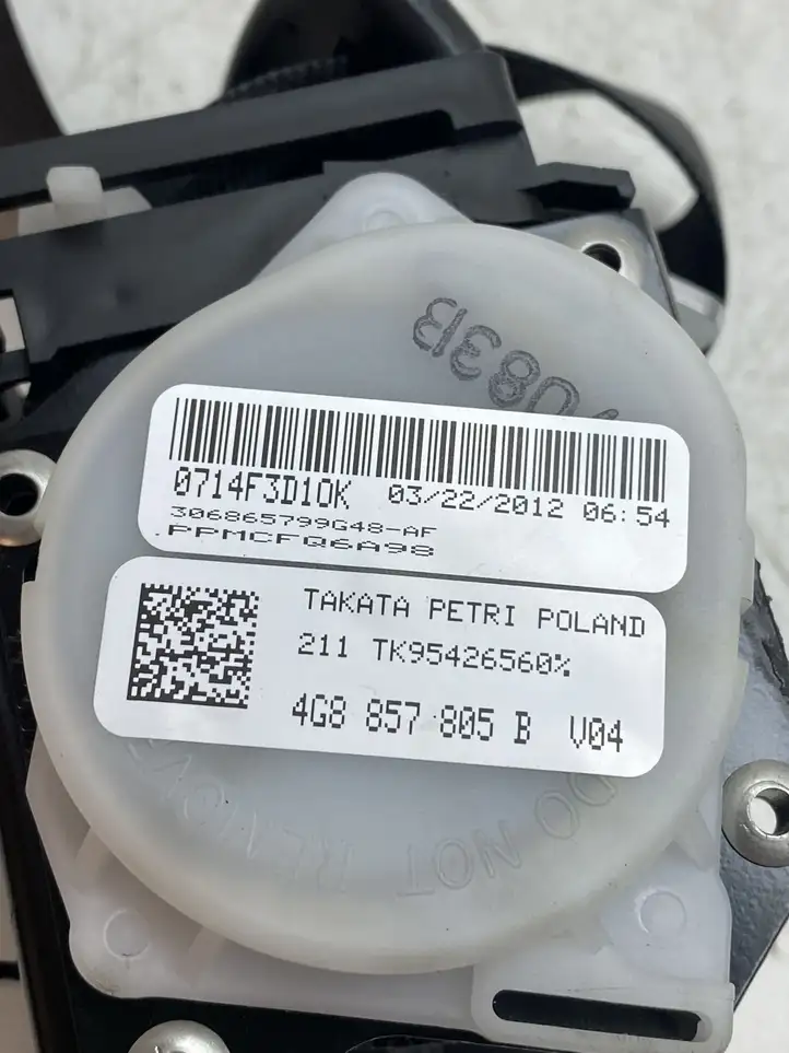 Audi A6 C7 (2011 - 2014) 4G8857805B Задний ремень безопасности — фото 3