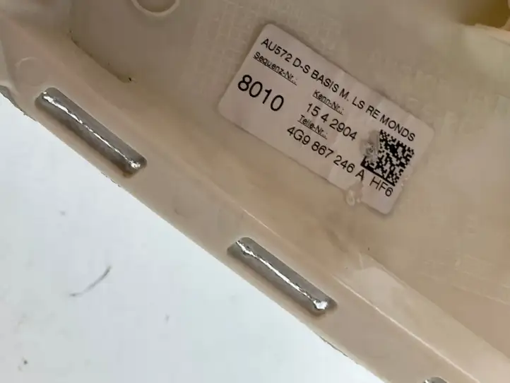 Audi A6 C7 (2011 - 2014) 4G9867246A Верхняя обшивка стойки D — фото 7