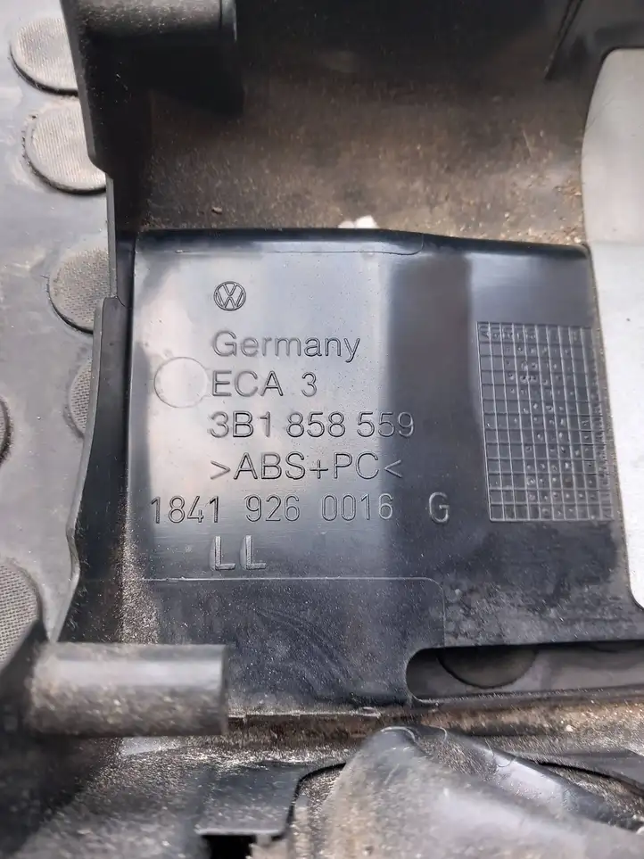 Skoda Superb B5 (3U) (2001 - 2008) 3B1858345C Обшивка рулевой колонки — фото 5