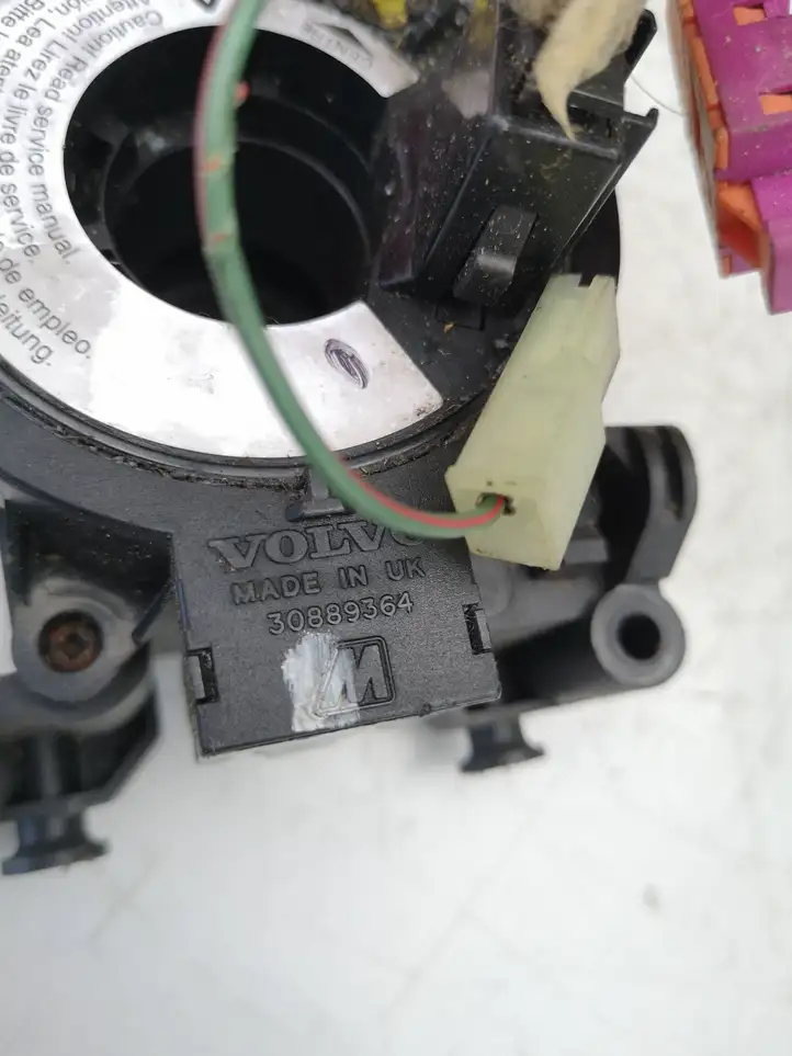 Volvo S40, V40 (2000 - 2004) 30889364 Контактное кольцо SRS — фото 3
