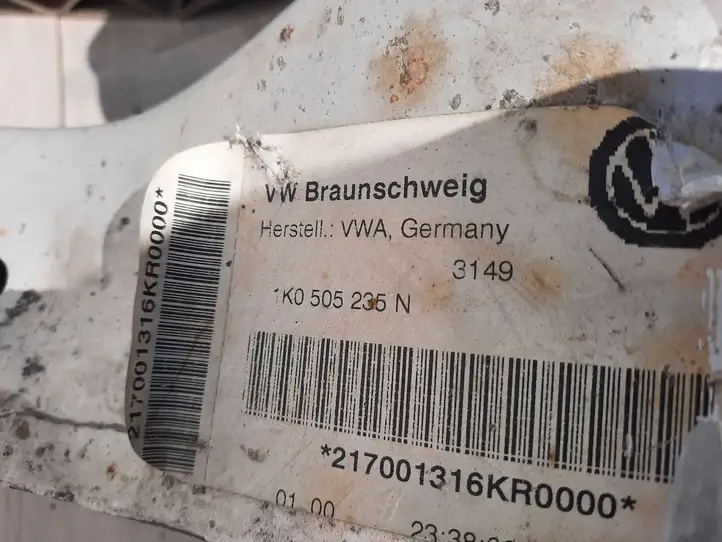 Audi A3/S3 8P (2004 - 2008) 1K0505235N Задняя балка подвески — фото 3