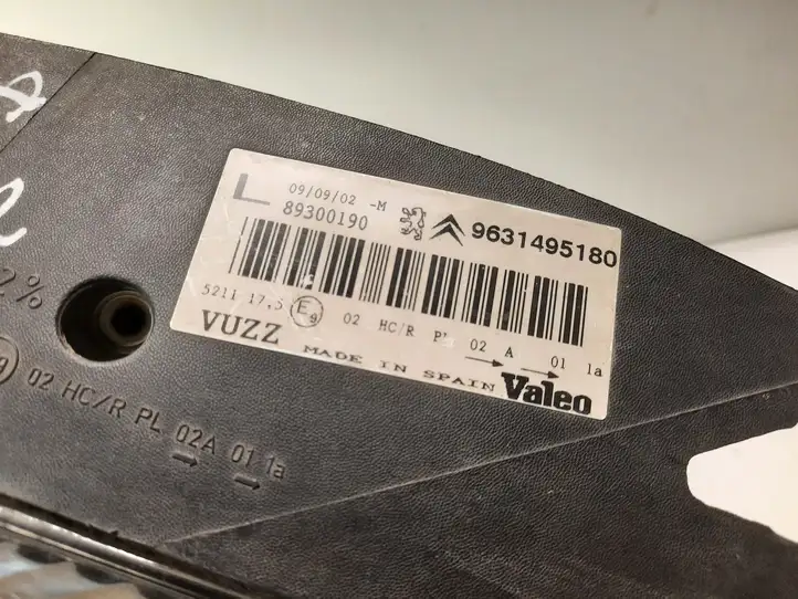 Citroen Xsara Picasso (1999 - 2012) 9631495180 Передняя фара — фото 2