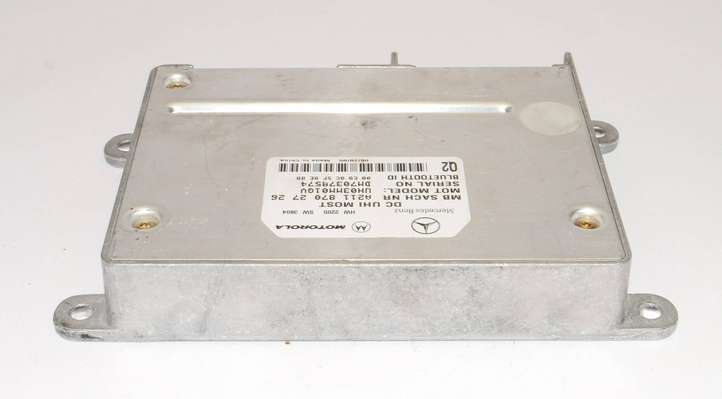 Mercedes-Benz E W211 (2002 - 2009)  A2118702726 Модуль «Bluetooth»