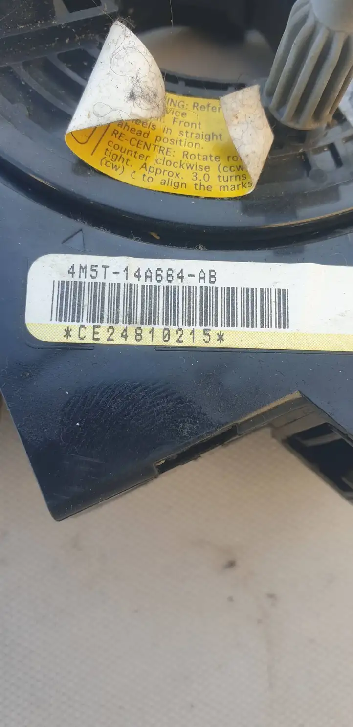 Ford C-MAX I (2003 - 2007) 4M5T14A664AB Контактное кольцо SRS — фото 3