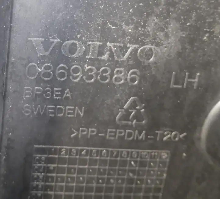 Volvo S60 (2004 - 2010) 08693386 Кронштейн угловой части бампера — фото 2