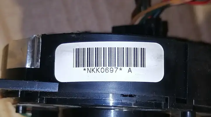 Volvo S60 (2000 - 2004) NKK0697 Контактное кольцо SRS — фото 2