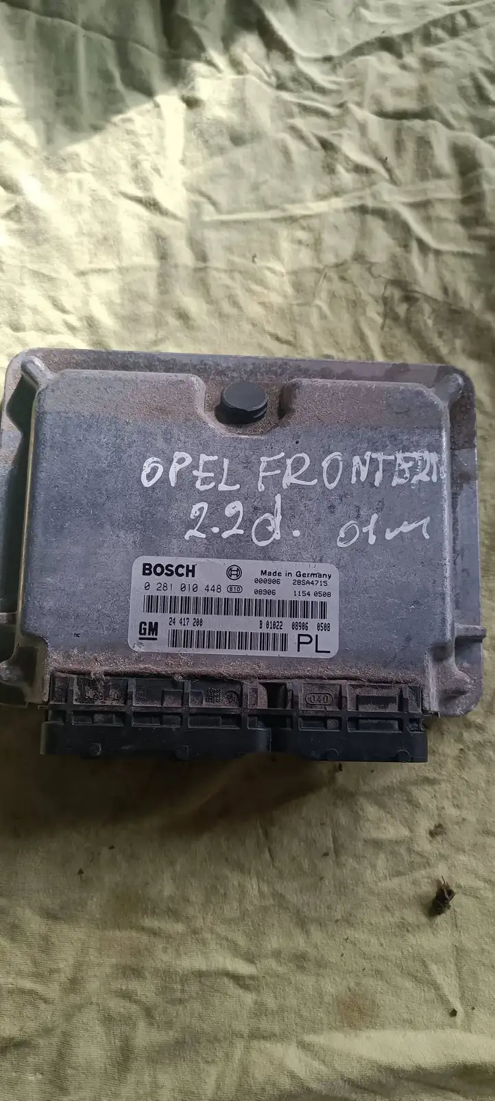 Opel Frontera B (1998 - 2004) 0281010448 Блок управления двигателем (ЭБУ) — фото 1