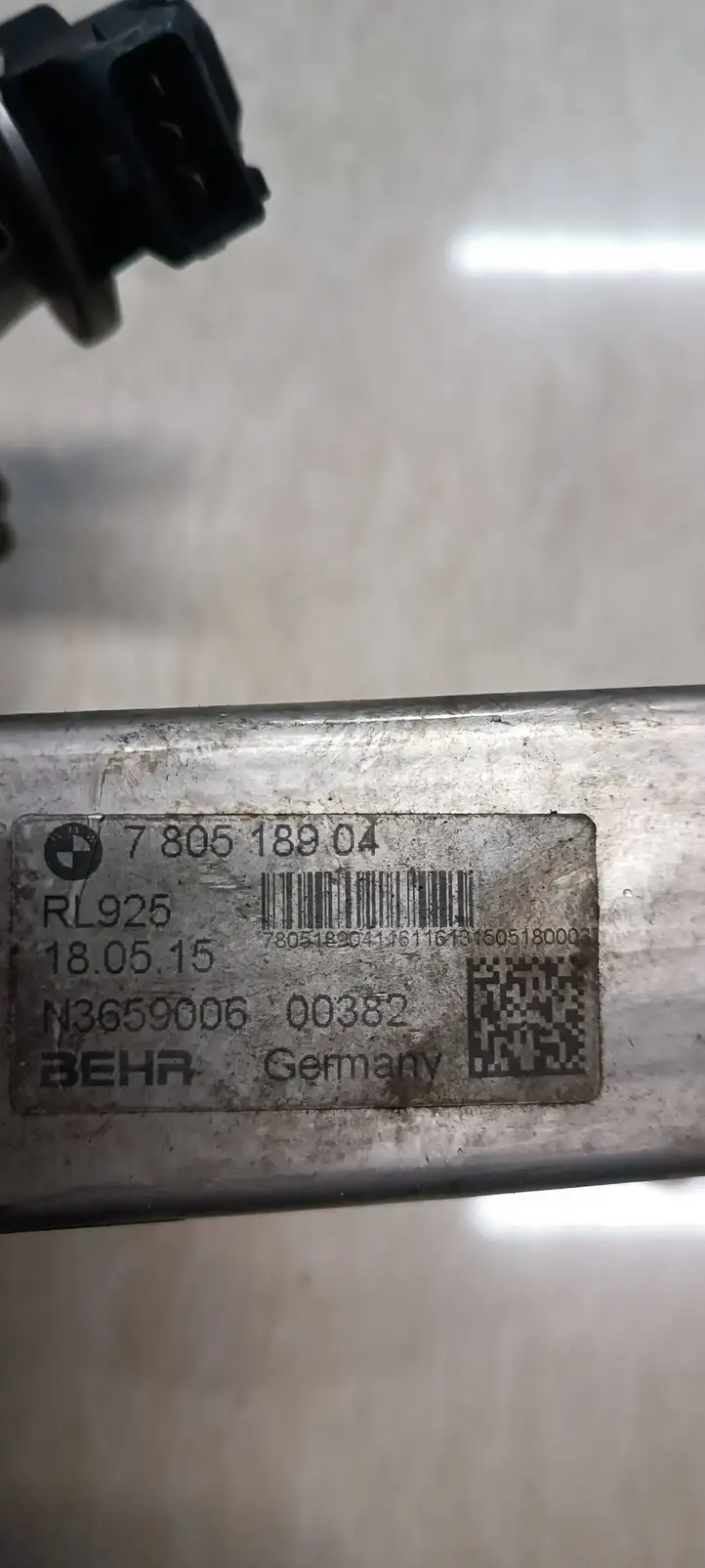 BMW 1 E81 E87 (2004 - 2011) 780518904 Охладитель клапана EGR — фото 3