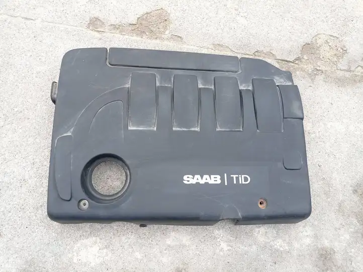 Saab 9-3 Ver2 (2003 - 2007) 55555630 Крышка двигателя декоративная — фото 1
