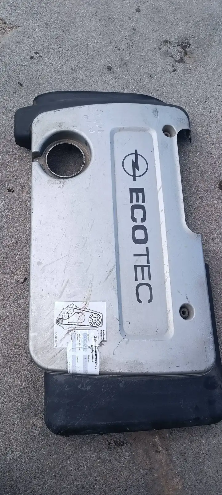 Opel Zafira A (1999 - 2003) 09181553 Крышка двигателя декоративная — фото 1