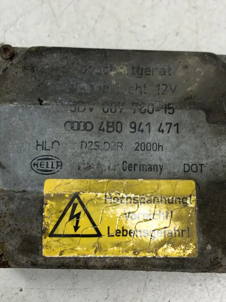 Audi A6 S6 C5 4B (2001 - 2004) 4B0941471 Блок розжига ксенона — фото 2