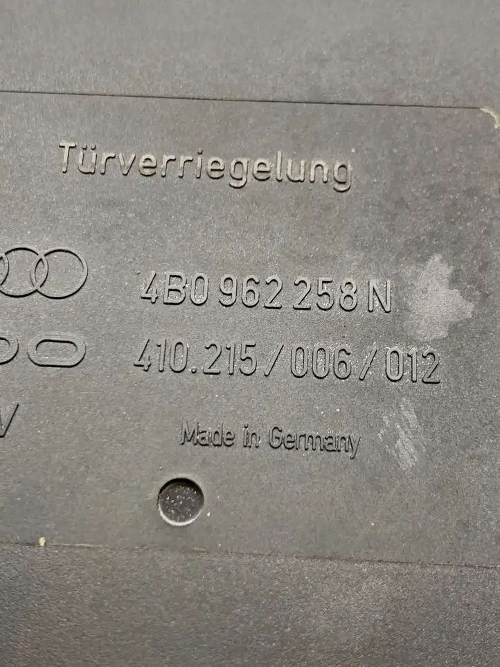 Audi A6 S6 C5 4B (2001 - 2004) 4B0962258N Модуль комфорта — фото 3