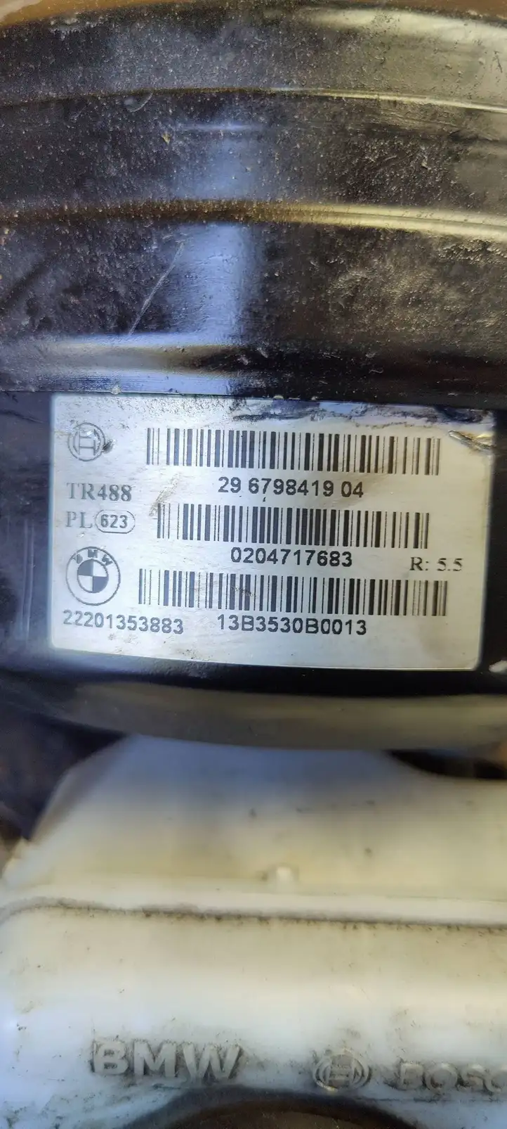 BMW 3 F30 F35 F31 (2012 - 2018) 0204717683 Вакуумный усилитель тормозов — фото 4