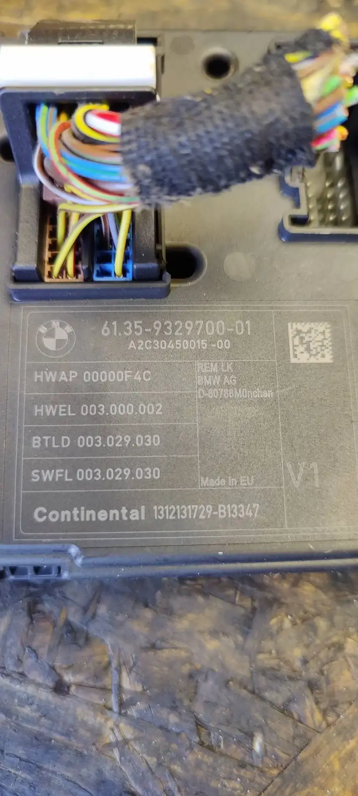 BMW 3 F30 F35 F31 (2012 - 2018) 9329700 Модуль комфорта — фото 3