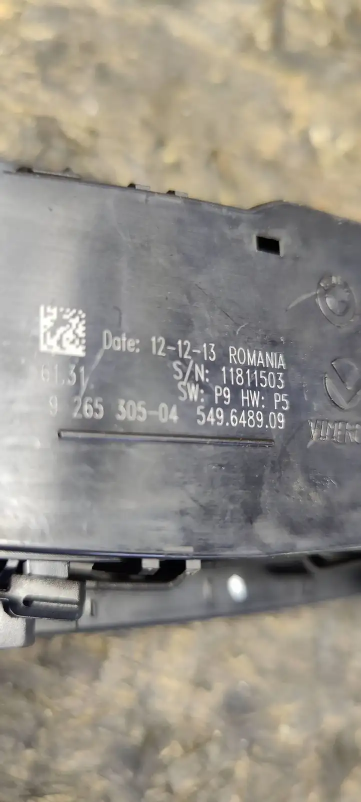 BMW 3 F30 F35 F31 (2012 - 2018) 9265305 Включатель фонарей — фото 3