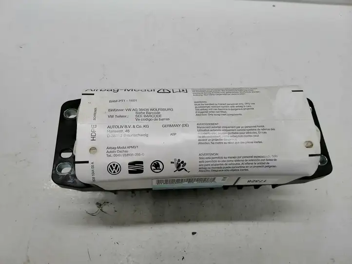 Volkswagen Golf V (2003 - 2009) 1K0880204L Подушка безопасности пассажира — фото 1