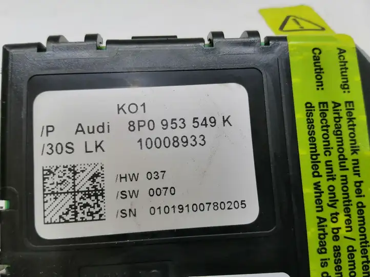 Audi A3/S3 8P (2008 - 2013) 8P0953549K Датчик угла поворота руля — фото 3