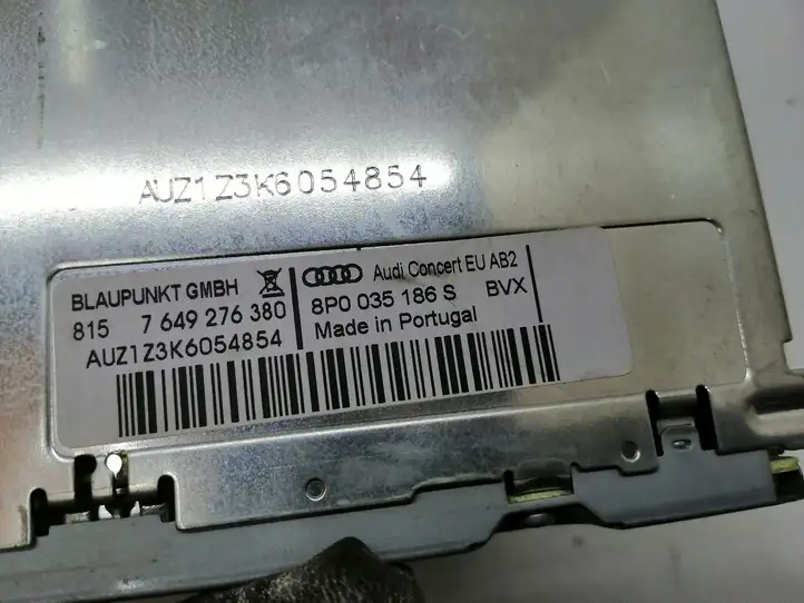 Audi A3/S3 8P (2008 - 2013) 8P0035186S Магнитола / мультимедийная система — фото 3