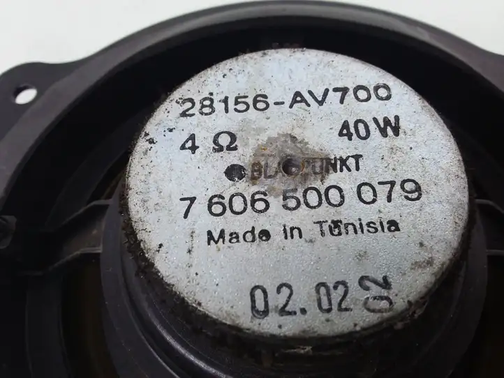 Nissan Primera (2001 - 2008) 28156AV700 Динамики передних дверей — фото 4