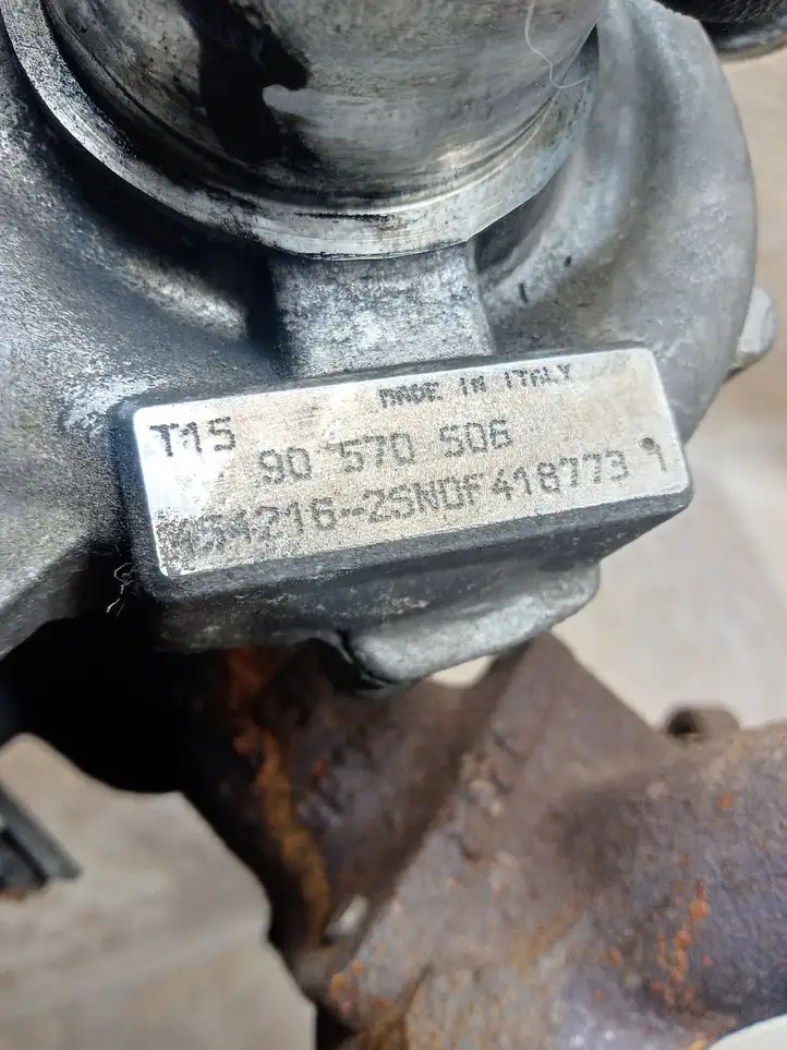 Opel Astra G (1998 - 2004) 90570506 Турбина — фото 4