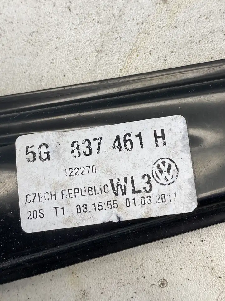 Volkswagen Golf VII (2013 - 2019) 5G3837461H Электростеклоподъемник передний (комплект) — фото 3