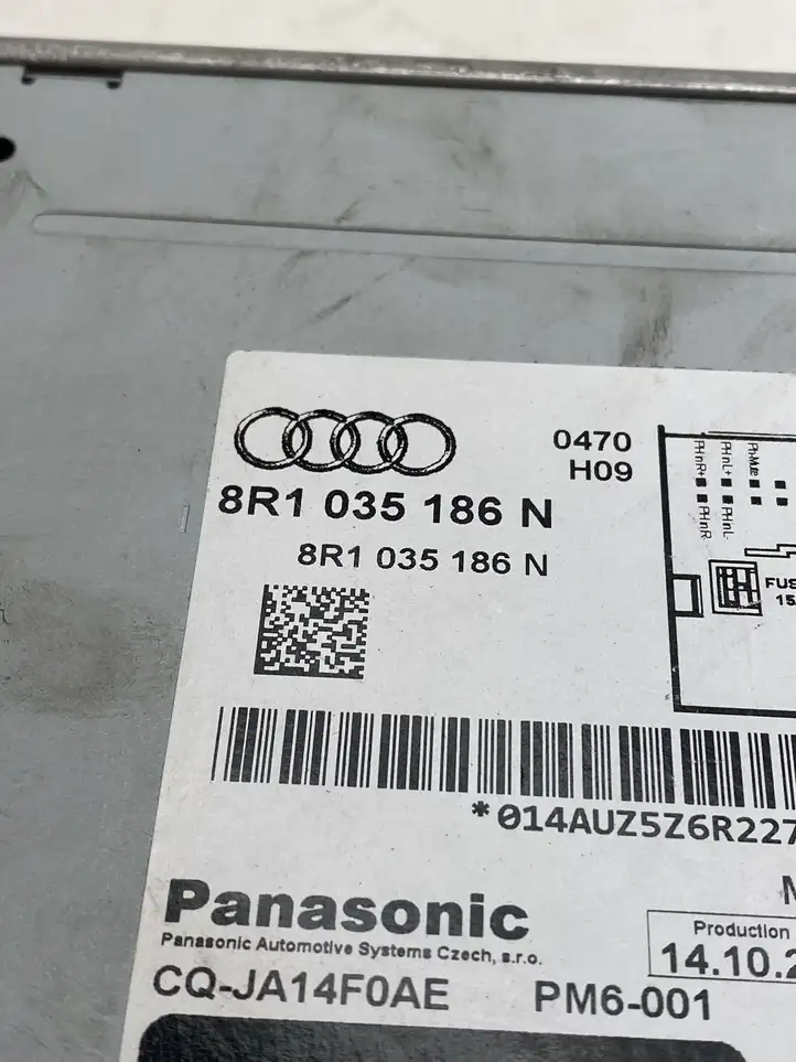 Audi A4 S4 B8 8K (2007 - 2011) 8R1035186N Магнитола / мультимедийная система — фото 6