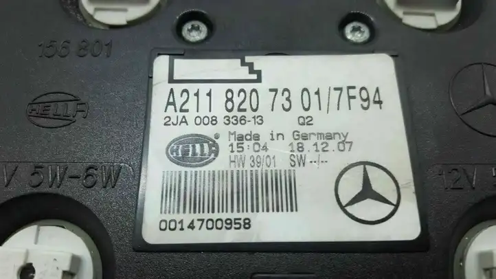 Mercedes-Benz E W211 (2002 - 2009) A2118207301 Передняя подсветка — фото 5