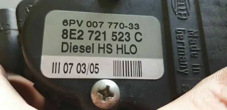 Audi A6 Allroad C5 (2000 - 2006) 8E2721523 Педаль акселератора — фото 6