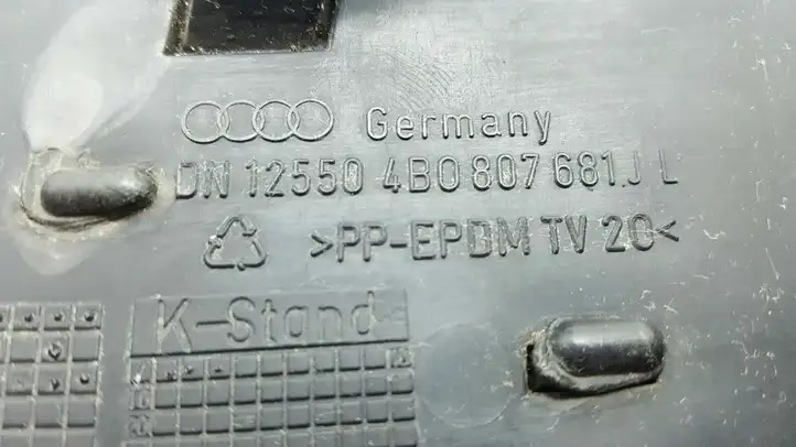 Audi A6 S6 C5 4B (2001 - 2004) 4b0807681 J Нижняя решетка переднего бампера — фото 3